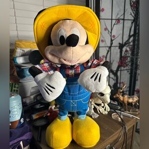 Disney Plush with Blue Fabric and Yellow Accents